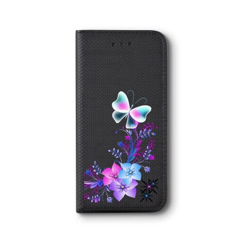 Etui z klapką do SAMSUNG GALAXY M13 4G wzór motyl